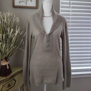 Susana Monaco - V Neck Sweater Taupe - Medium